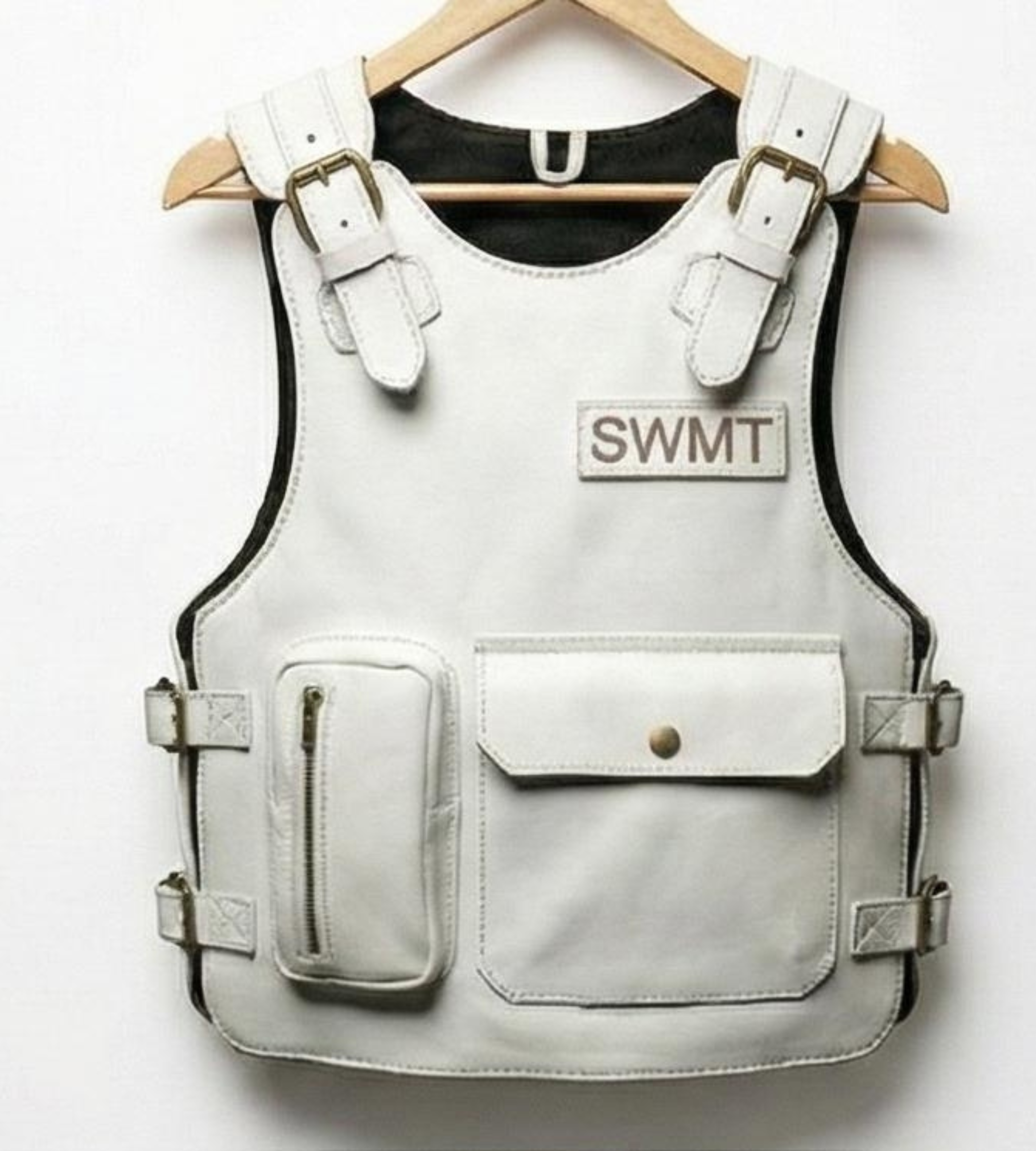 Premium Utility Leather Vest