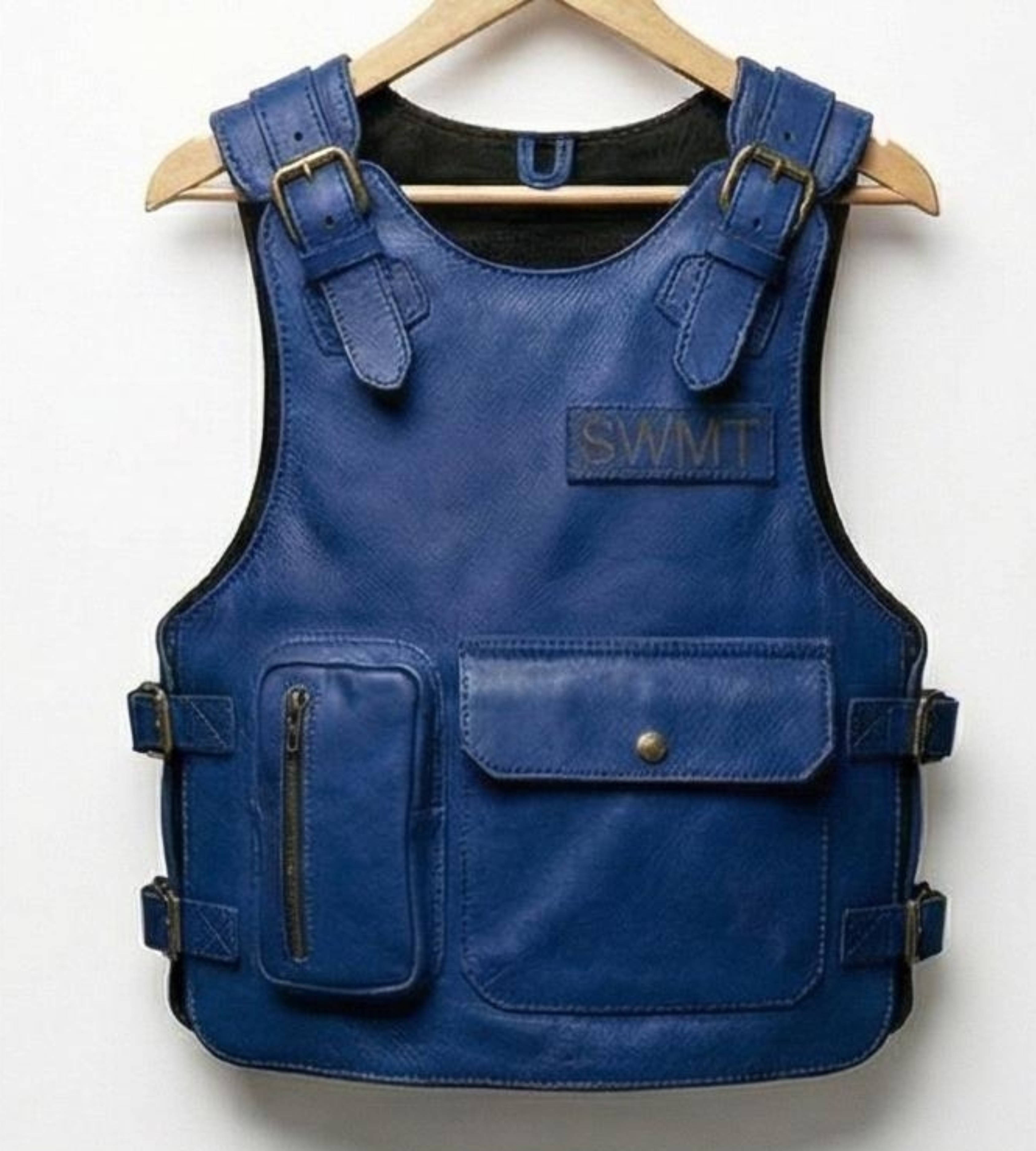Premium Utility Leather Vest