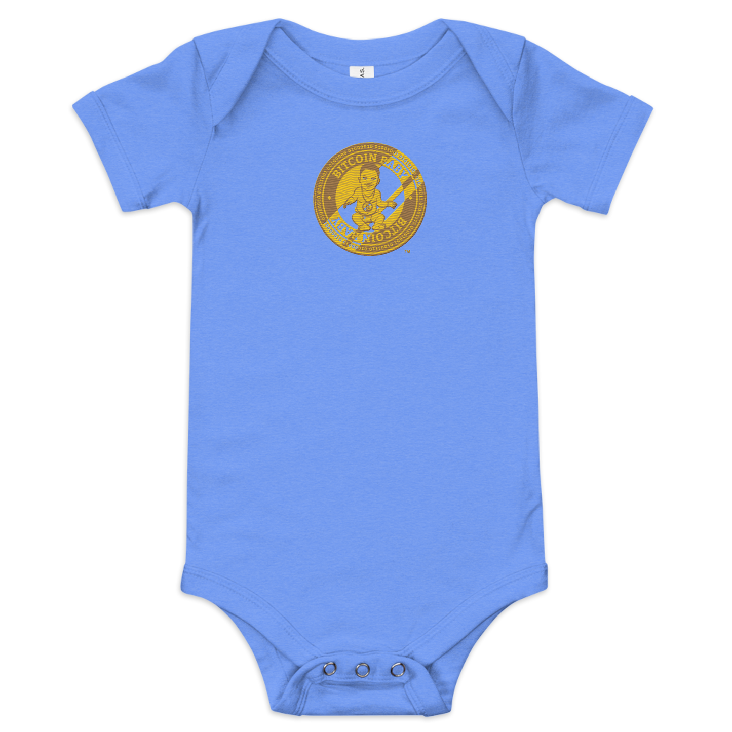 Bitcoin Baby short sleeve onezies