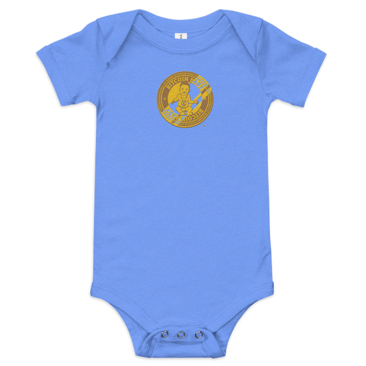 Bitcoin Baby short sleeve onezies