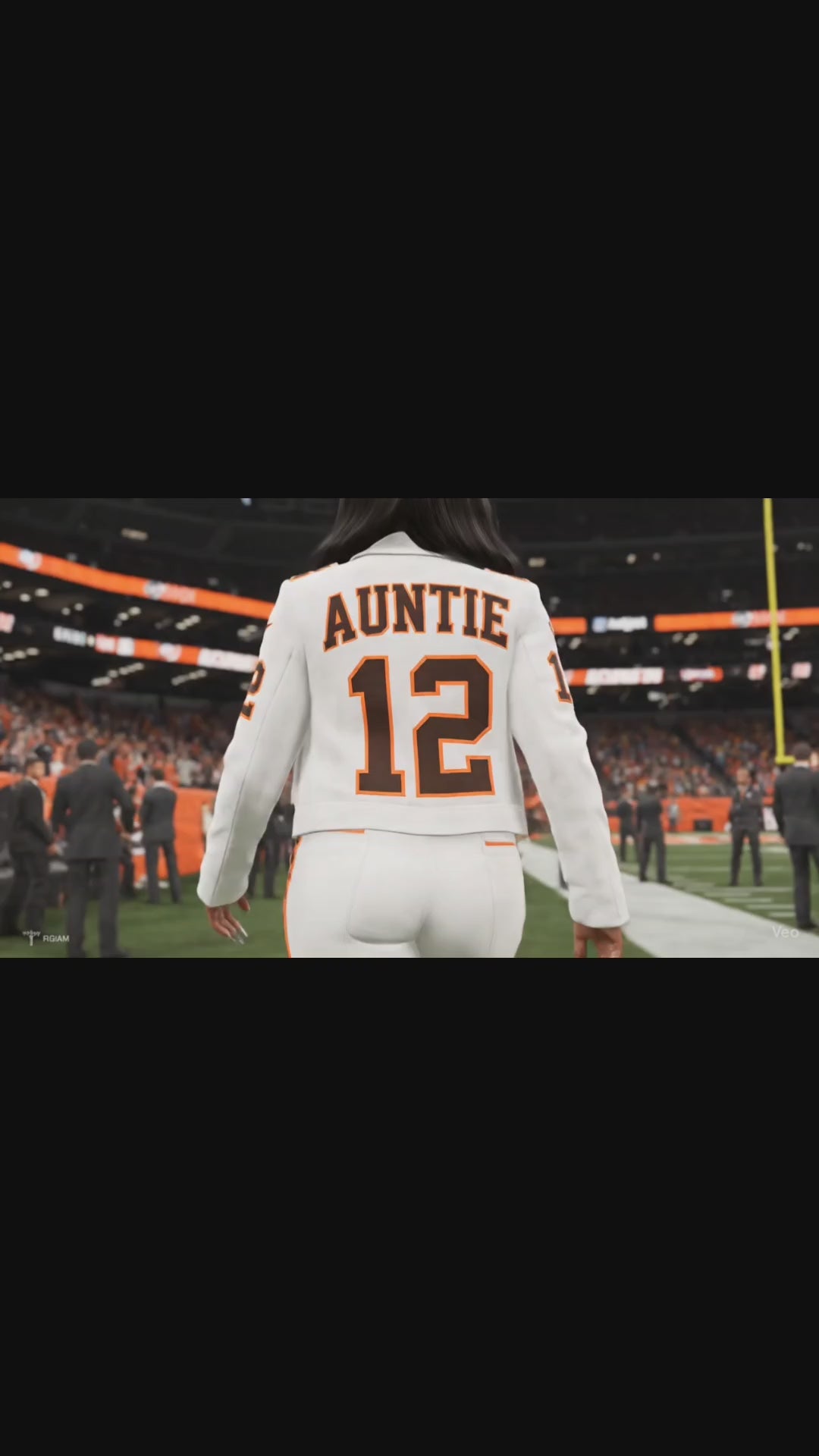 Cleveland Browns Auntie Suede 2 Peice Outfit