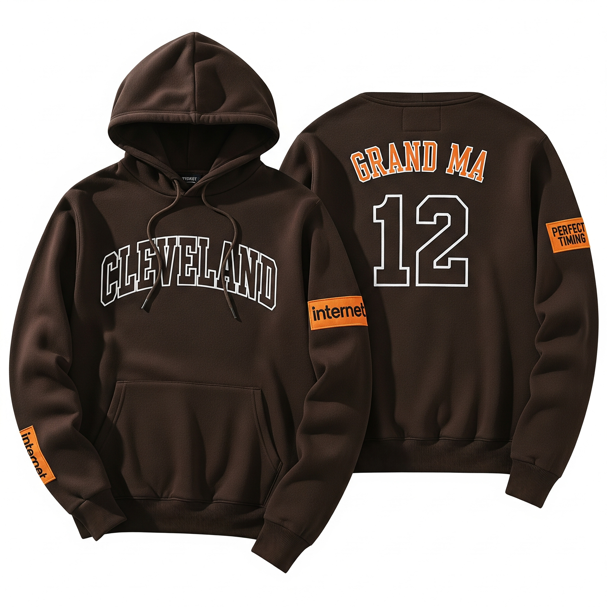Grand Ma Cleveland #12 Hoodie & Sweatshirt - Cleveland City Fan Apparel