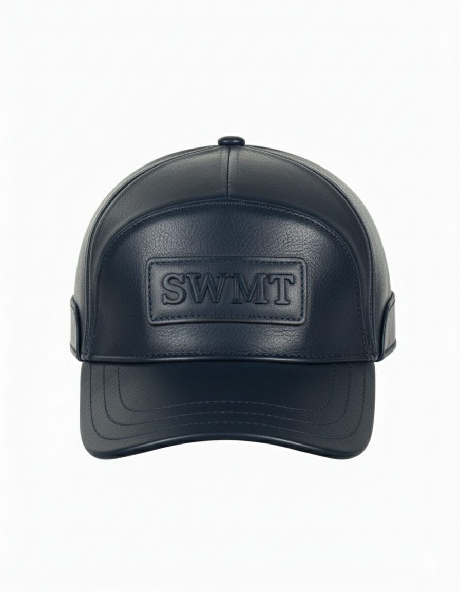SWMT Genuine Leather Basball Caps