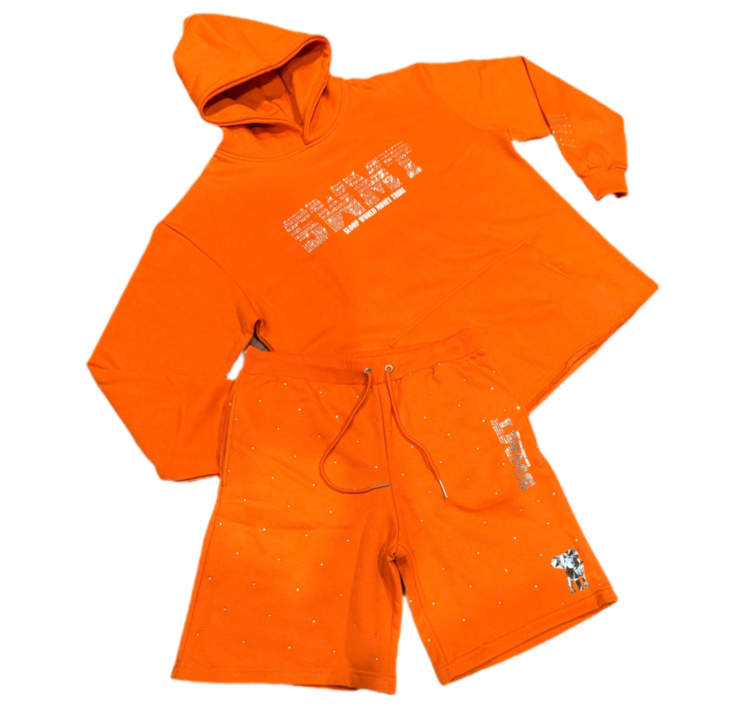 SWMT Diamond Hoodie Short Set