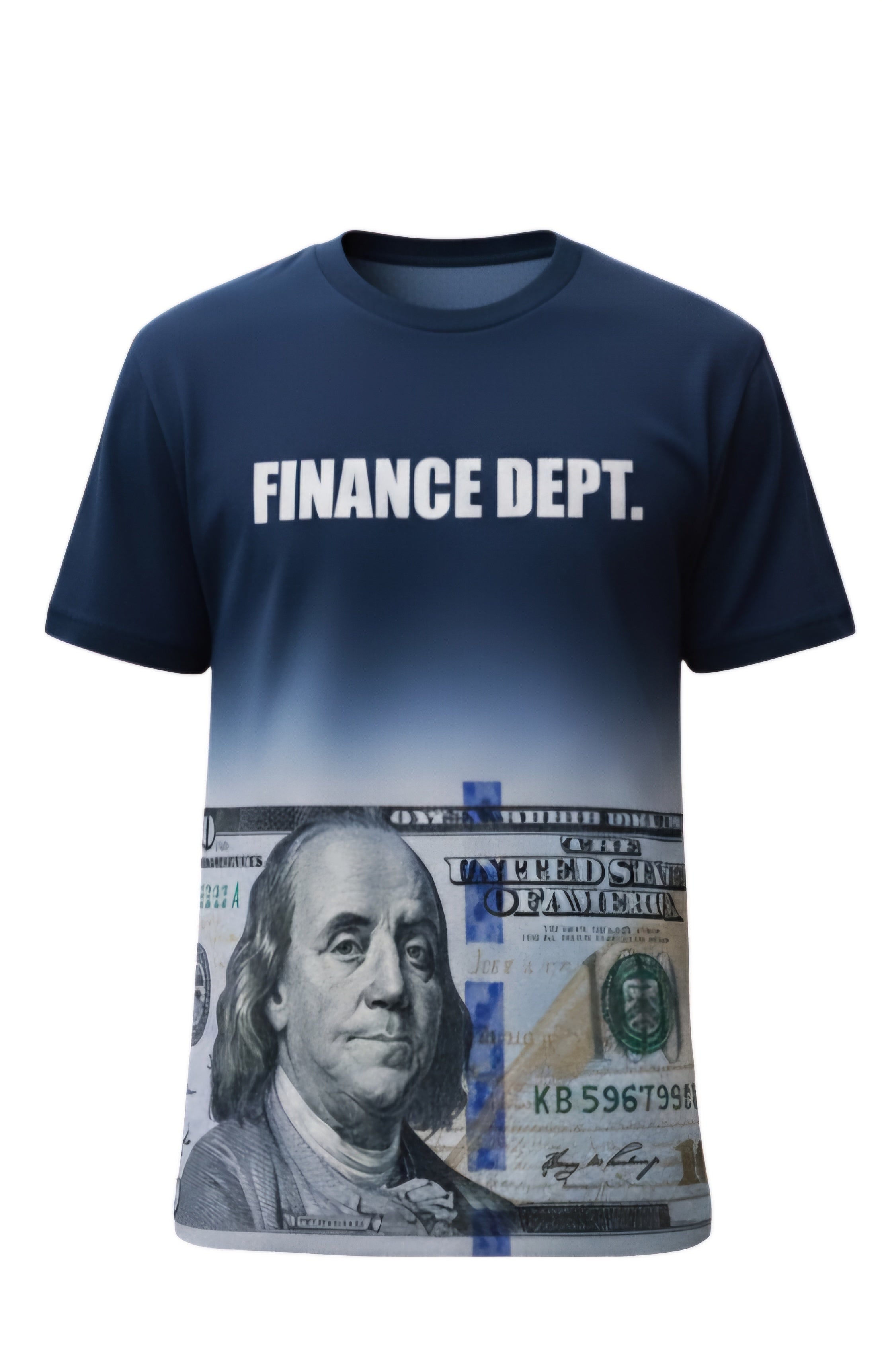 SWMT Finace Dept. Blue Money T-Shirt