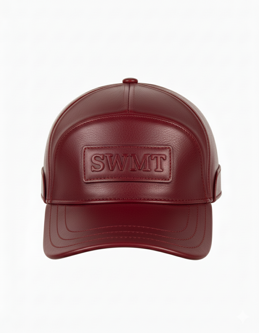 SWMT Genuine Leather Basball Caps