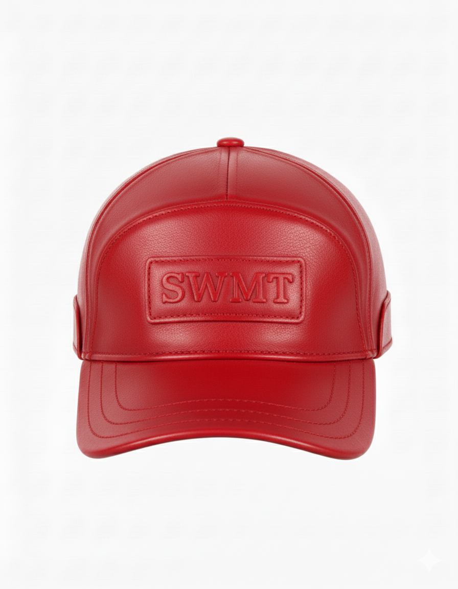SWMT Genuine Leather Basball Caps