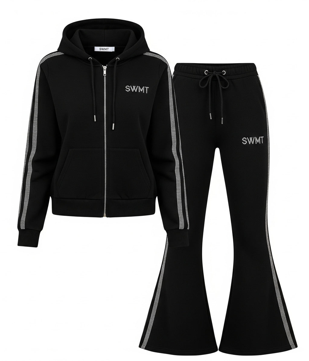 SWMT Ice Ice Baby Womens Flair Leg Sweatsuits