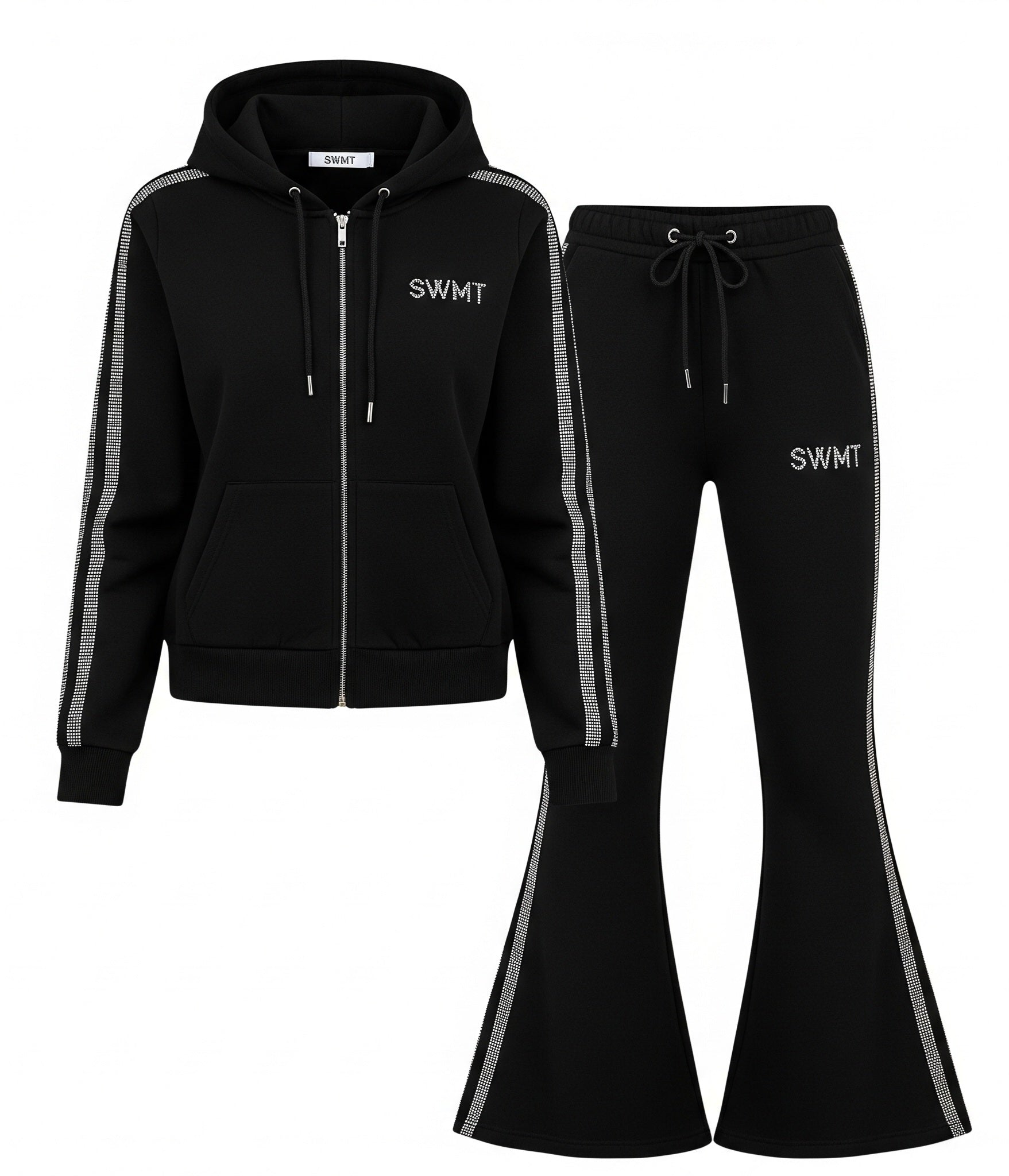 SWMT Ice Ice Baby Womens Flair Leg Sweatsuits