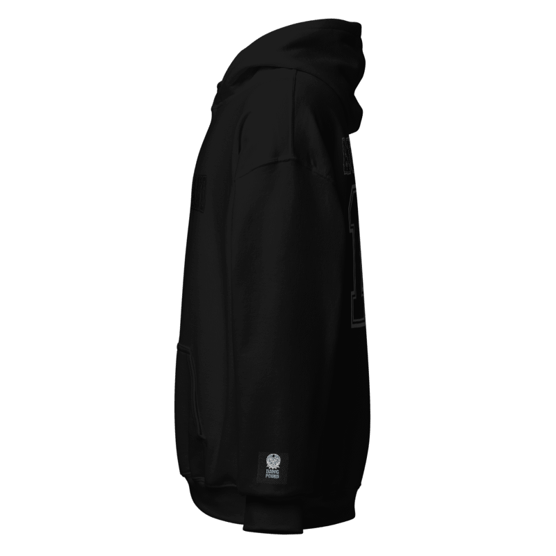 Blacked Out Shedeur Auntie Embroidered Hoodie