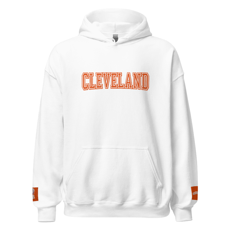 Aunties Cleveland Browns Embroidered Hoodie